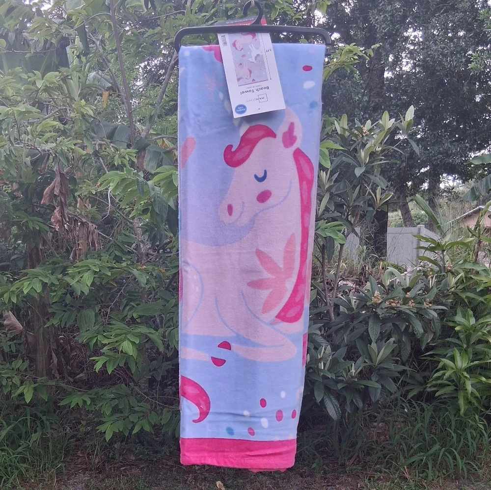 Mainstays Unicorn Beach Towel
